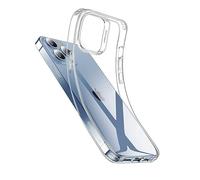 (2 Pack) Clear Gel Case Compatible with iPhone 14 Pro 6.1 Inch, Transparent Soft TPU Silicone Protective Phone Clear Cover