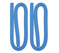 2-Pack Clear Pool Filter Hose 1.25 Inch for pe 2-Pack Clear Pool(Blue) | Flexible polyethylene material, UV resistant, for proof, translucent design, long for service life