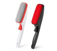 2 Pack Clothes Brush Fluff Remover,clothes brush for pet hair,lint brush | Rotatable Reusable Clothes Brush Fluff Remover,Portable Oval Fabric Brush for Furniture,Carpet, Car Seats