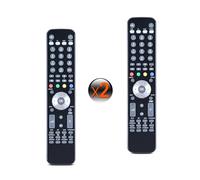 [ 2 Pack] CLVIZCXOM RM-F01 Remote Control Replacement for HUMAX PVR FOXSAT-HDR Foxsat HDR Freesat Recorder Remote Control - Use it directly