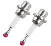2 Pack CMM Touch Probe Stylus 4mm Diameter Ru-by Ball 25mm Length Ceramic Stem For HAI-MER 3D Sensor 80.362.00