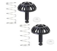 2 Pack Coffee Brew Basket Spring Stoppers Dishwasher Safe for Various Models Enhancing Brewing Efficiency Portable Accessories