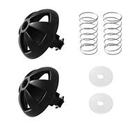 2 Pack Coffee Maker Brew Basket Spring Loaded Stopper Replacement Kit for Mr. Coffee, Black and Decker, Hamilton Coffee Maker Parts, Coffee Machine Accessories 990117900 990237500