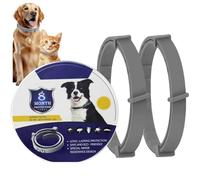 2 Pack Collar Dog,Collars for Dogs to Prevent,Puppy Collars,Natural Essential Oils,Safe Waterproof Adjustable Dog C/ollar,8-Month Protection for D/ogs,Do/g C/ollar Medium,Calming Colla/r for Do/gs