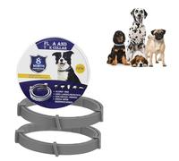 2 Pack Collar Dog, Dogs Repellent Collars, Waterproof Adjustable Dog Repellent Collar,D-og Repellent Treatment, Containing Natural Essential Oils for Dogs over 7 Weeks, 16 Month Protection