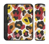 2 Pack Colorful Leopard Camo Patterns, Car Travel Essentials, Release Stress to Your Neck and Shoulders for Van Accessories for Car