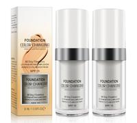 2 Pack Colour Changing Foundation 30 mL, Flawless Colour Changing Warm Skin Tone Foundation, Moisturizing Foundation Makeup, liquid Makeup Base Face Cream, Face Makeup, Waterproof Liquid Foundation