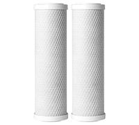 2-Pack Compatible WaterPur CCI-10-CLW Activated Carbon Block Filter - Universal 10 inch Filter for WaterPur Clear Water Filter Housing by AWS