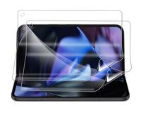 2 PACK Compatible with Google Pixel 9 Pro Fold creen Protector，Not Glass Scratchproof,Bubble Free,Easy Installation,HD Fingerprint Unlock Full Coverage Flexible TPU Screen Protector Film,Transparent