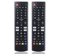 (2 Pack) Compatible with LG Remote Control for TV,Universal for LG Magic Remote Control for Smart TV with LCD LED OLED HDTV UHD HDR 3D 4K 8K Models Graphic and Text Quick Buttons No Need to Set