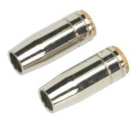 2 Pack Conical Nozzles For Mb25 & Mb36 Welding Torches - Mig Welding Shroud