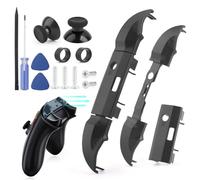 2 Pack Controller Bumper Replacement for Xbox Series X/S LB RB Bumper Trigger Button for Xbox Series X/S Shoulder Trigger Buttons Compatible with Xbox Series X/S Controller with Repair Tools(Black)