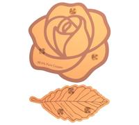 2 Pack Copper Bird Bath Disk, Flower Shape Triple-Point Support Bird Bath Purification Disc Birdbath Cleaner for All-Season Safe Water Purifier for Outdoor Bowls