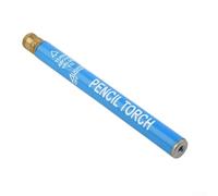2-Pack Cordless Butane Gas Soldering Iron Pencil - Adjustable Flame Control, 195mm Blue Refillable Torch for Jewelry Repair, PVC Pipe
