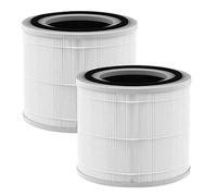 2 Pack Core 200S-P Filters Compatible with LEVOIT Core 200S Air Purifier, 3-in-1 HEPA Composite Filter, Replacement Parts Core 200S-RF, White