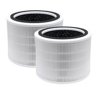 2 Pack Core 200S-RF Replacement Filter Compatible with LEVOIT Core 200S Core 200S-P Smart WiFi Air Purifier, 3-in-1 True HEPA H13 Filter