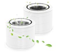 2 Pack Core 300 Replacement Filter for LEVOIT Core 300 Air Purifier | 3-in-1 Filtration, HEPA Filter, Activated Carbon System, Replacement Part# Core 300S-P/Core 300-P, Clean up Dust Smoke Odour