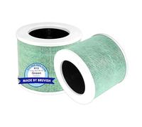 (2 Pack) Core Mini Replacement Filter Compatible with LEVOIT Core Mini Air Purifier, H13 True Hepa Filter, 3-in-1 HEPA Filter Activated Carbon Filters, Compared to Part# Core mini-RF-TX Green