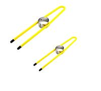 2 Pack Corn Remover Tool, Corn Peeler Stripper PVC Kitchen Assistant One Size Shucker Cutter for Creamer and Cooking Prep