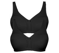 2 Pack Cotton Soft Bra Basic by VIANIA 105452 32-48 B-E 3 Colours