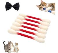 2-pack Cotton Swabs Cat Toys with Catnip, 6 Pk Durable Giant Qtip Cat Toy for Indoor Anxiety Digestive,Durable Dental Teething Stick,Big Interactive Felt Kitty Gift for Boredom Accessories