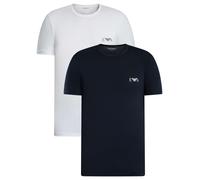 2 Pack Crew Lounge T-Shirts Blue/White XXL