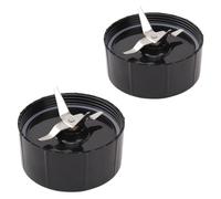 2 Pack Cross Blade, Compatible for Magic, 250W MB1001 Series with Gaskets Replacement Blender Part