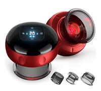 2 Pack Cupping Set, Smart Cupping Therapy Massager, 7 in 1 Red Light Cupping Therapy Set with 2 Modes for Targeted Pain Relief, Muscle Soreness,Tighter Skin,Cupping Kit with 12 Levels Suction and Heat