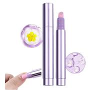 2-Pack Cuticle Oil Pen Nail Growth Oil Pen for Dry Cuticles & Hangnails 3-in-1 Conditioning Nail Care Tool for Nourishing and Strengthening Nails Cuticle, Growth