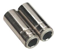 2 PACK Cylindrical Nozzle - Suitable for MB25 & MB36 Torches - MIG Welding