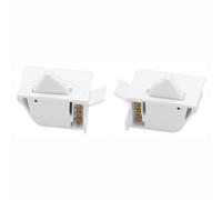 2 Pack DA34-00041A Refrigerator Door Light Switch(Left & Right Set), HC-056K Replacement Lamp Control Part Compatible with Samsung Fridge Freezer