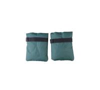 2 Pack Dark Green Frost Proof Outdoor Tap Covers 18X15Cm