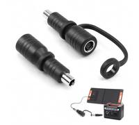 2 Pack DC7909 Female to DC8020 Male Adapter for Solar Panels Power Stations | Durable build, supports up to 200W input, compact portable design, ideal for caravan, outdoor travel and off-grid use