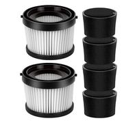 2 Pack DCV5011H HEPA Filters Compatible with DEWALT DCV501HB Cordless Handheld Vacuum, Foam Filter & HEPA Filter for DCV5011H DEWALT 20V Vacuum, with 4 Foam Sleeve Filters