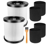 2 Pack DCV5801H HEPA Filter Compatible Foe DEWALT DCV580H, DCV581H 20V MAX Wet/Dry Vacuum