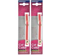 2 Pack Deal - Ancol - Safe Reflective Cat Collar Red