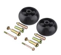 2 Pack Deck Wheel for Oregon 72-165 for John Deere M116299, AM133602, M111489, M125172