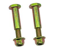 2 Pack Deck Wheel Shoulder Bolts and Flanged locknut Kits Fit to 1/2" Bore and Lawn Mowers Tractors 734-0973 738-0373 938-0373 504-01041，Cub Cadet LT1018, LT1042, LT1045