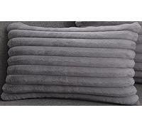 2 pack Decorative Pillow Covers 45x45,50x70,Velvet Soft Striped Throw Pillow Covers 50x50 Pillowcases 60x60 Living Room Covers Square Rectangular Cushion Cases for Couch Bed ( Color : #11 , Size : 30x