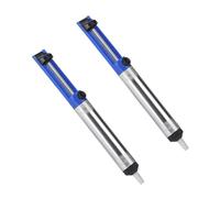 2 Pack Desoldering Pump, Blue Solder Sucker Tool, Desoldering Vacuum Pump for Soldering Accessories