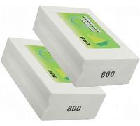 2 Pack Diamond Sanding Blocks Hand-Held Pad Polishing Grinding Block For Glass Granite Concrete Marble 800 Grit