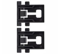 2 Pack Dishwasher Rack Adjuster W10195840 Replacement Compatible with Whirlpool KitchenAid Kenmore Maytag, Upper Rack Positioner Part