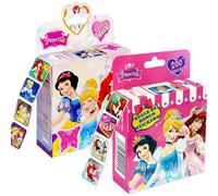 2 Pack Disney Princess Stickers (Princess)Kids Sticker,in 10 Designs,400 Pcs Self Adhesive Label Roll Stickers Laptop, Water Bottle, Phone, Cute Animal Disney Stickers for Kids Teens