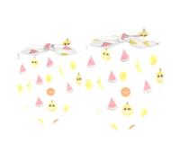 2 Pack Dog Bandana Handsome Lemon Lipstick Girl Boy Bibs Dog Scarf Kerchief Accessories for Small Medium Large Dogs Puppy Cat Pet