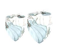 2 Pack Dog Bandana Harvest Pumpkin Girl Boy Bibs Dog Scarf Kerchief Accessories for Small Medium Large Dogs Puppy Cat Pet