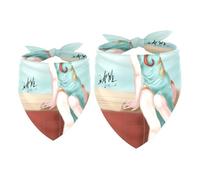 2 Pack Dog Bandana Hot Temptation Girl Boy Bibs Dog Scarf Kerchief Accessories for Small Medium Large Dogs Puppy Cat Pet