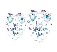 2 Pack Dog Bandana Magic Boho Skull Palmistry Hand Crystal Ball Bottle and Black Cat Girl Boy Bibs Dog Scarf Kerchief Accessories for Small Medium Large Dogs Puppy Cat Pet