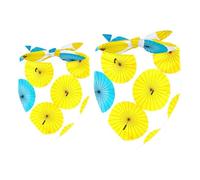 2 Pack Dog Bandana Oil Paper Umbrella Girl Boy Bibs Dog Scarf Kerchief Accessories for Small Medium Large Dogs Puppy Cat Pet