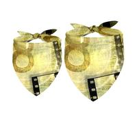 2 Pack Dog Bandana Retro Movie Film Girl Boy Bibs Dog Scarf Kerchief Accessories for Small Medium Large Dogs Puppy Cat Pet