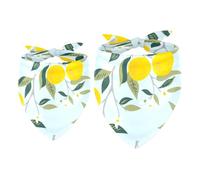 2 Pack Dog Bandana Ripen Oranges on Branches Girl Boy Bibs Dog Scarf Kerchief Accessories for Small Medium Large Dogs Puppy Cat Pet